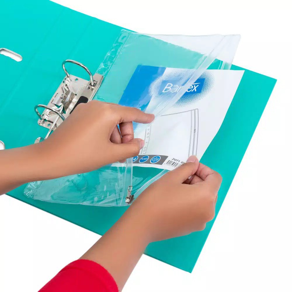 

Bantex Zipper Pocket Ziplock Binder A4