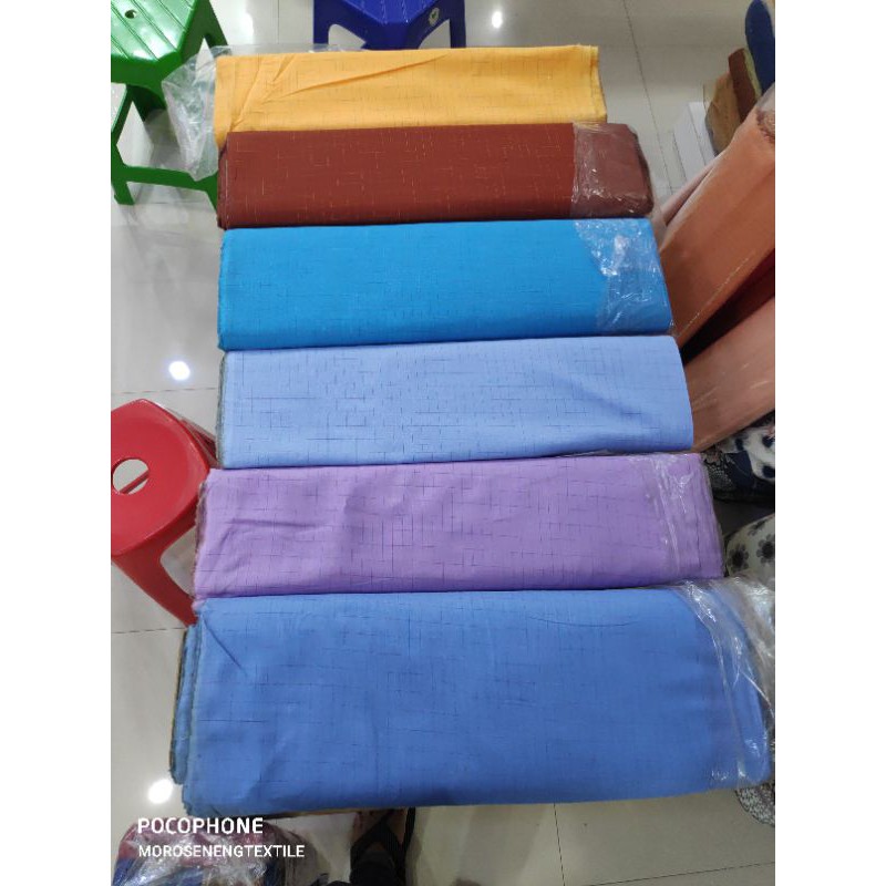 Kain Linen 100% Serat  PROMO CUCI GUDANG