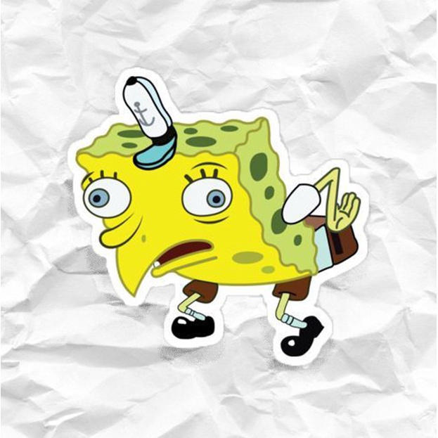 

Sticker Spongebob Squarepants | Stiker spongebob tahan air