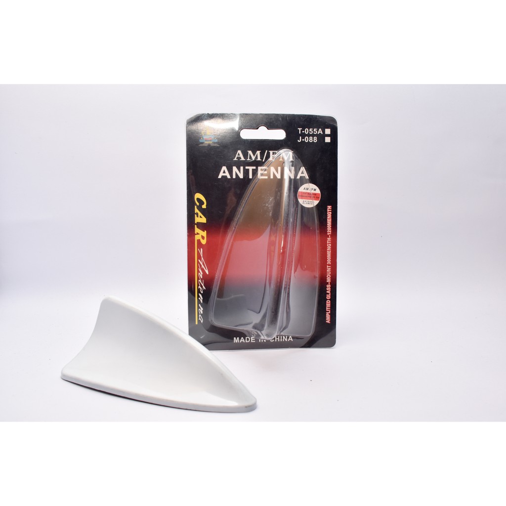 Antena Sirip Hiu Variasi PUTIH Sharkfin Antenna Mobil Variasi White Shark Fin