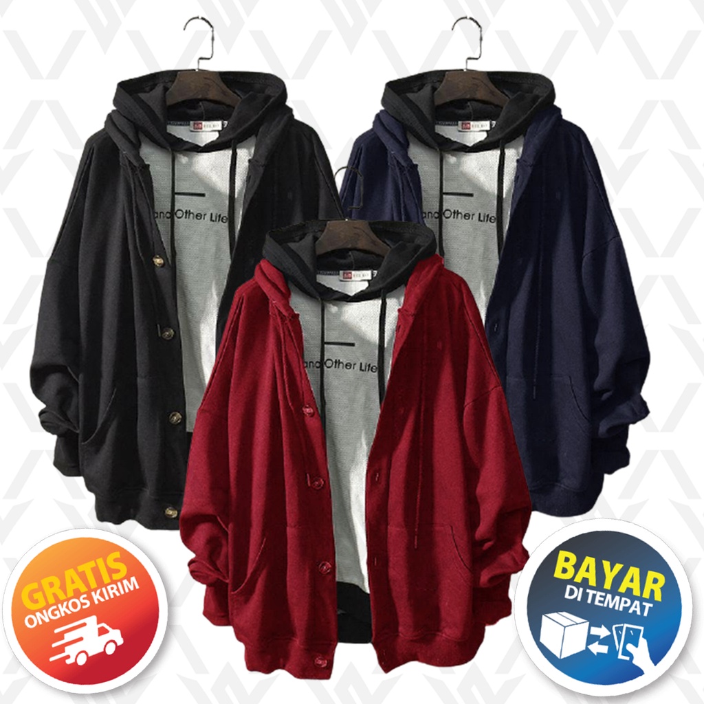 PROMO Jaket Wanita / Little Daisy Flower / Sweater Kancing / Sweater Cewek Murah / Hoodie Kancing Po