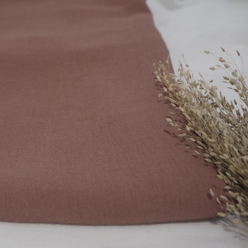Pashmina Crinkle Premium / MEEDA Pashmina Syari 200x100 cm-Dusty Rose