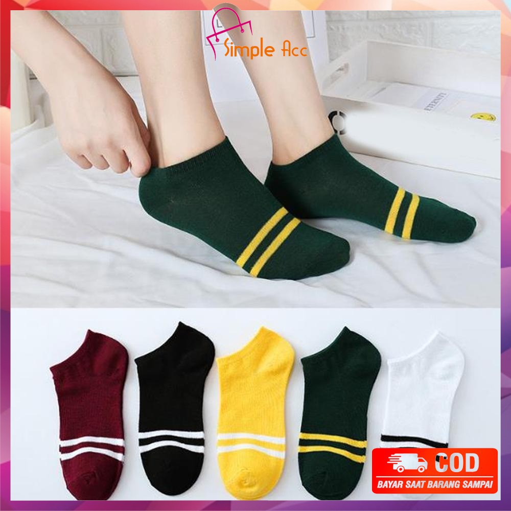 ~COD~ DO-P51-P54 Kaos Kaki Pendek Dewasa / Kaos Kaki Semata Kaki / Kaos Kaki Ankle Motif/Short Socks-4