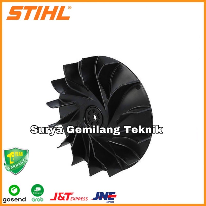 Impeller Kipas Blower Vacum STIHL BG56/BG86/SH56/SH86/BR200 Original