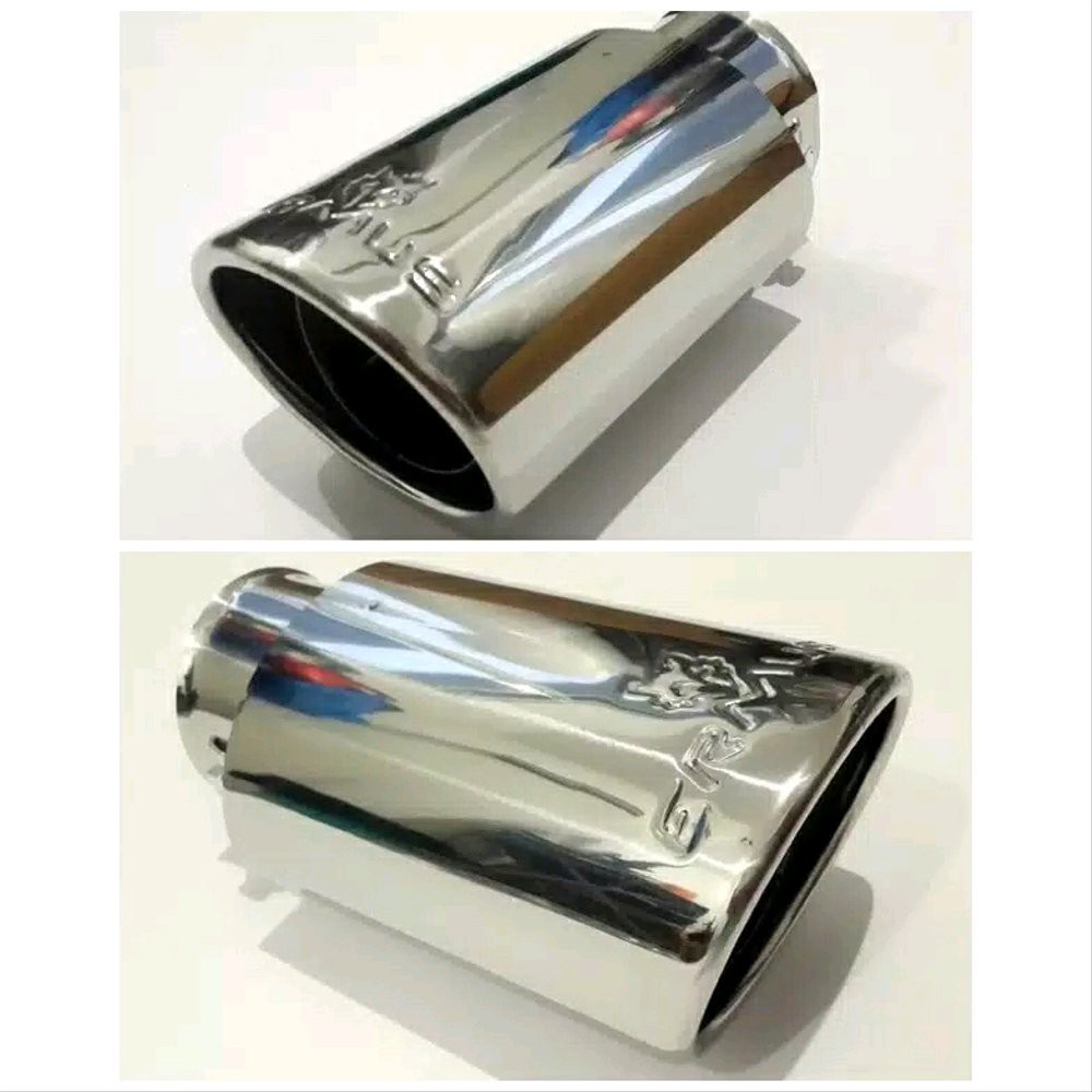 muffler buntut UJUNG knalpot VARIASI MOBIL MODEL oval universal STENLIS