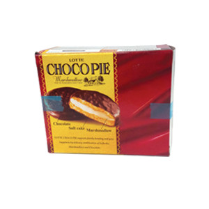 

Lotte Choco Pie Marsmallow 2'S Box 56G