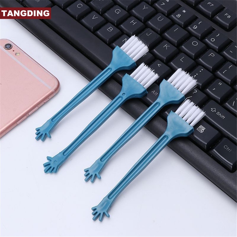 【COD Tangding】10pcs/set Mini Desktop Broom Cleaning Brush Sweep Tool Desk Computer Keyboard Car