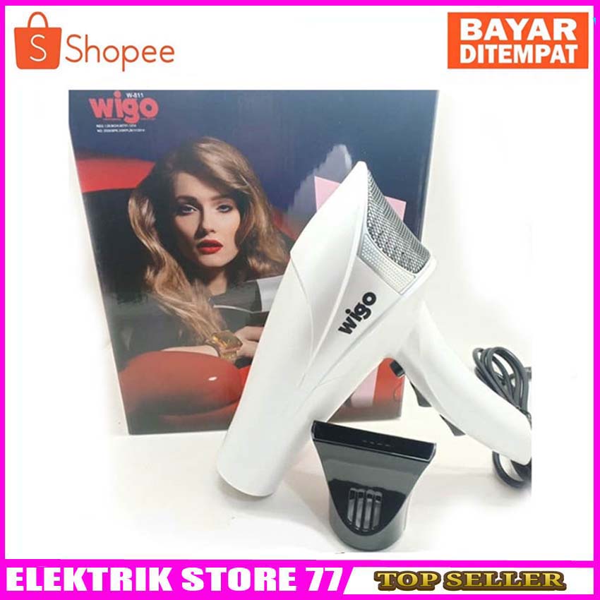 Hairdryer Wigo W-811 ORIGINAL - Hairdryer Hot &amp; Cool Wigo 811