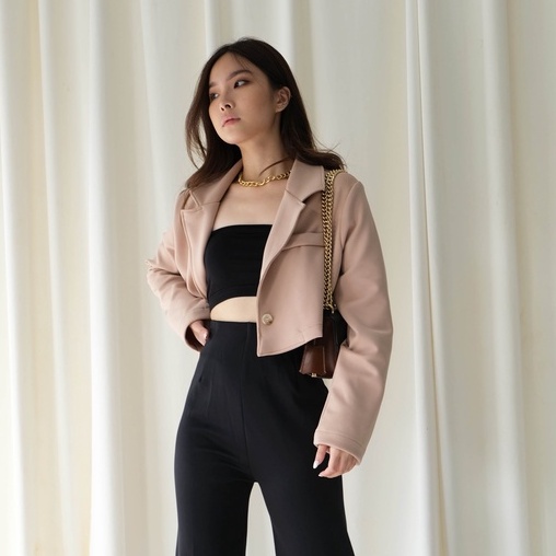 Kourtney Cropped Blazer