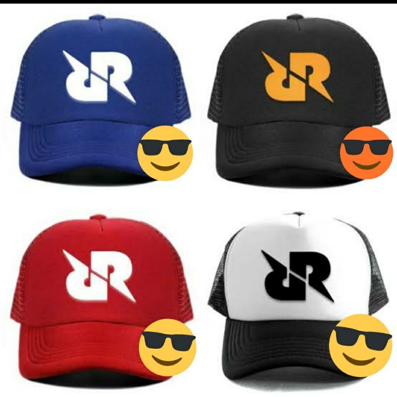 topi trucker logo RRQ