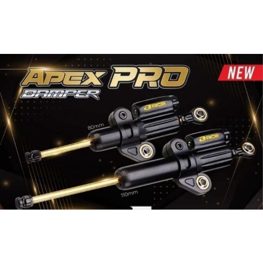 STEERING DAMPER STABILIZER STANG RCB APEX PRO 110 MM