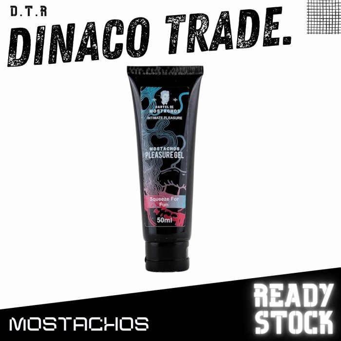 Mostachos Pleasure Gel / Pelumas Lubricant Pria & Wanita