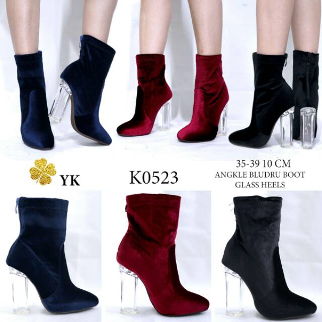 OSshoes 0523 premium heels 10cm 10 cm import shoes wanita high heels highheels ketutup