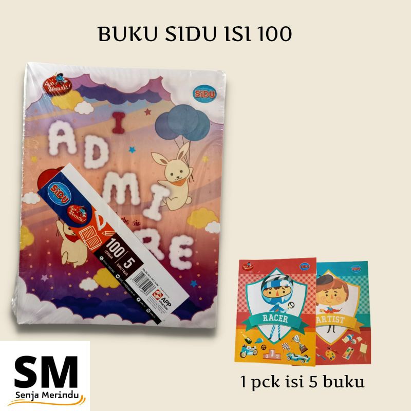 

BUKU SIDU ISI 100 /PCK ISI 5