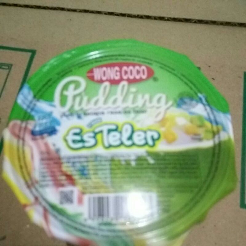 

Puding cup 120gr wong coco rasa kelapa es teller