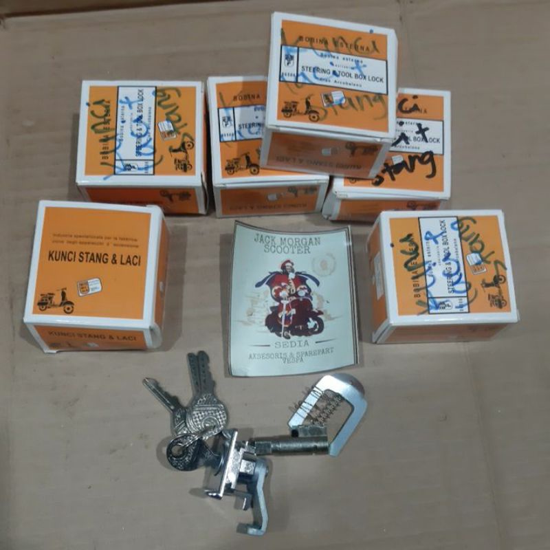 KUNCI STANG PLUS KUNCI LACI BOBINA