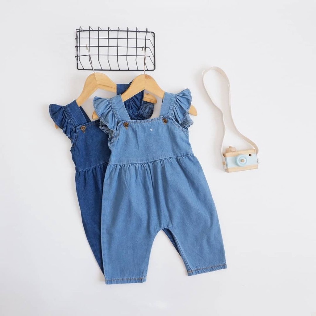 JUMPSUIT KIMBERLY/JUMPSUIT ANAK PEREMPUAN/JUMPSUIT JEANS ANAK/BAJU ANAK PEREMPUAN/BAJU ANAK