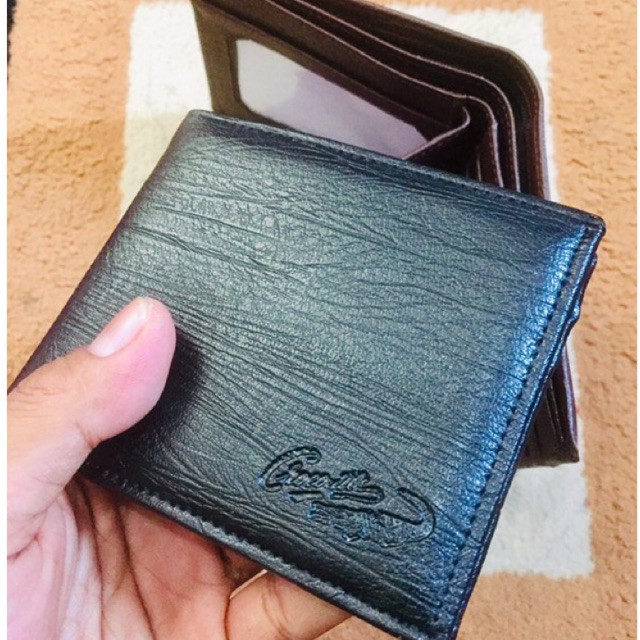 dompet lipat dua biasa bahan kulit sintetis PU bona dari Anton hilmanto #dompet #dompetpria #dompetcowok #dompetlipat