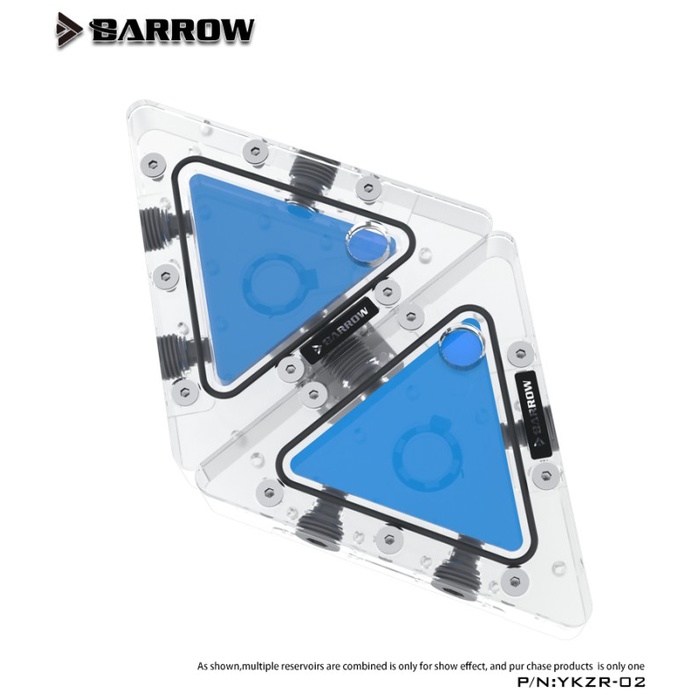 BARROW YKZR-02 Triangle Split Combination Reservoirs Acrylic 30ml