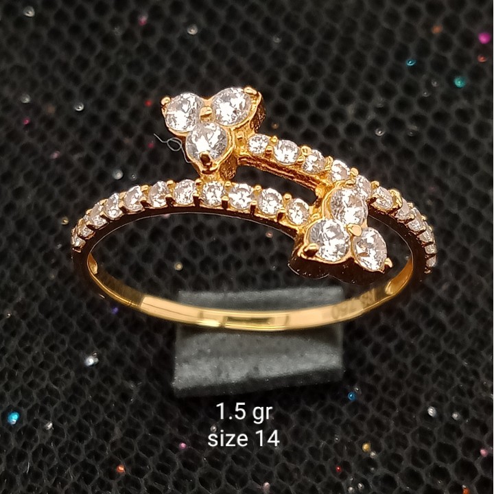 Cincin Emas 17 K - 1.5 gr Kadar 750 - 3074