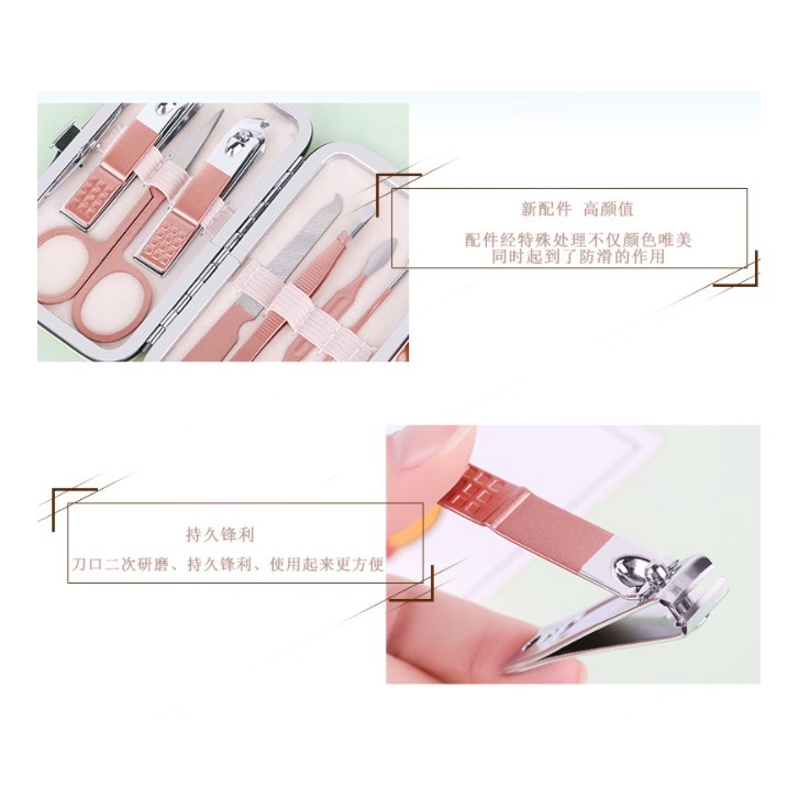 Gunting Kuku Set Manicure Premium - Alat Perawatan Kuku