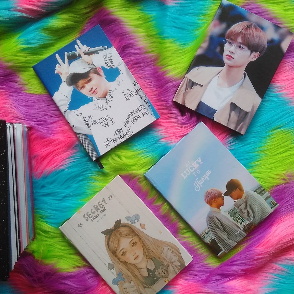 

PAKET 5 BUKU Notebook Custom Hardcover A5 100 Lembar