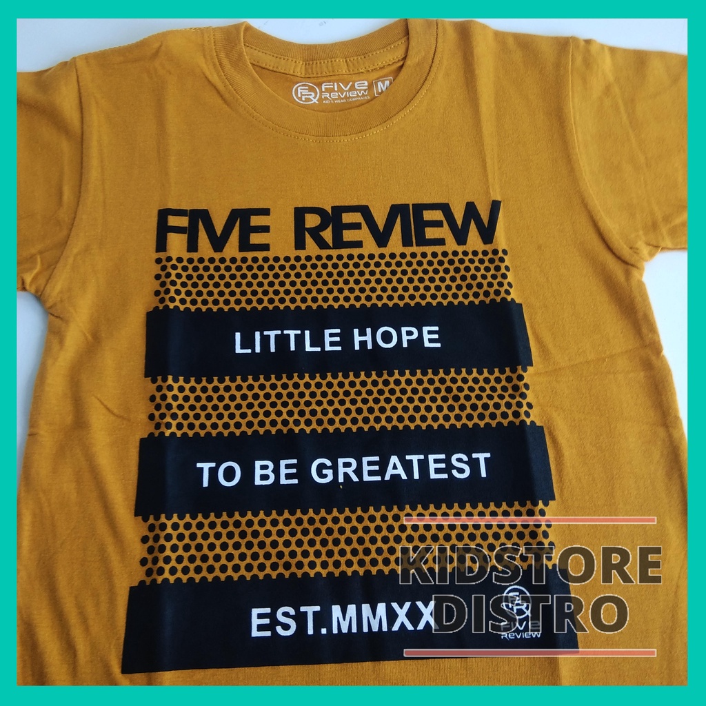 Baju Kaos Anak Distro / Kaos Anak Laki Laki / Pakaian Anak Laki Laki Distro Five Review / Baju Anak Branded Clothing