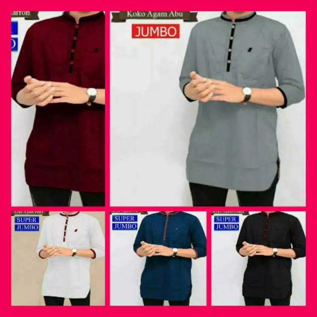 BAJU MUSLIM PRIA KOKO JUMBO XXL