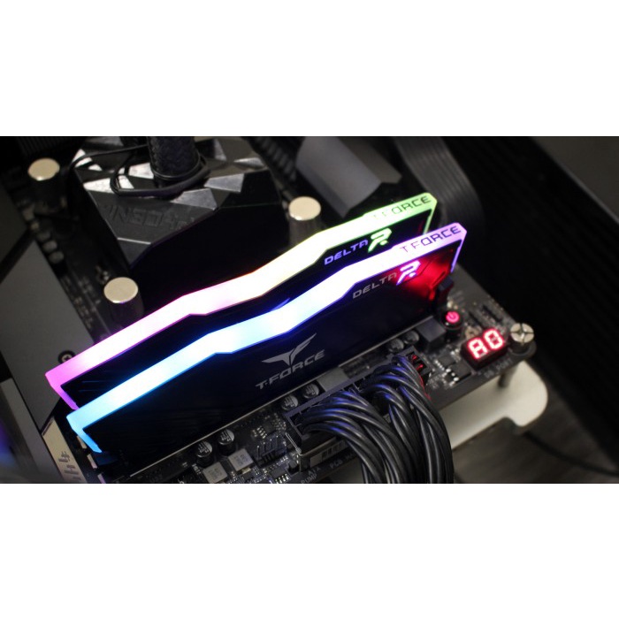 Teamgroup Memory Delta RGB 2x8GB PC 3600 DDR4 - Black