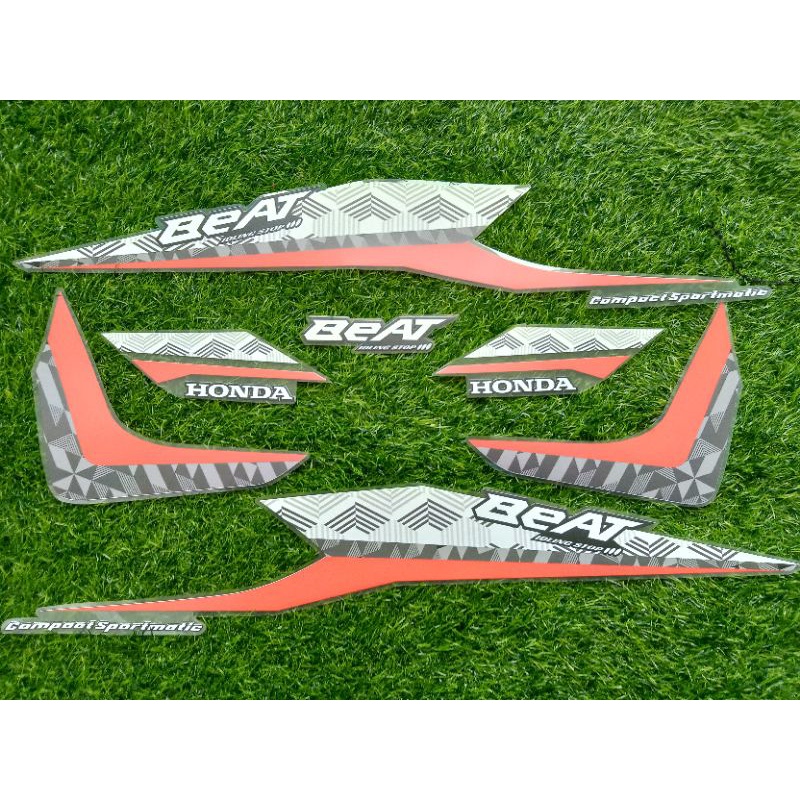 Striping Beat Tahun 2020 Transparan ORI Variasi0304