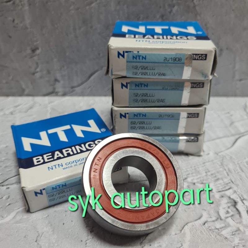 BEARING 62/22 LLU NTN TUTUP KARET