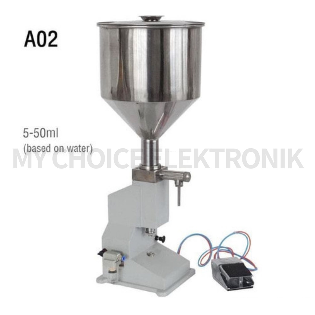 GETRA Mesin Filler A 02 | Liquid Filler A02 (Semi Automatic)