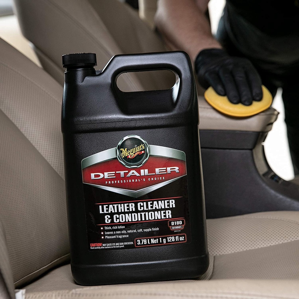 Meguiars D18001 LEATHER CLEANER &amp; CONDITIONER 3,79L