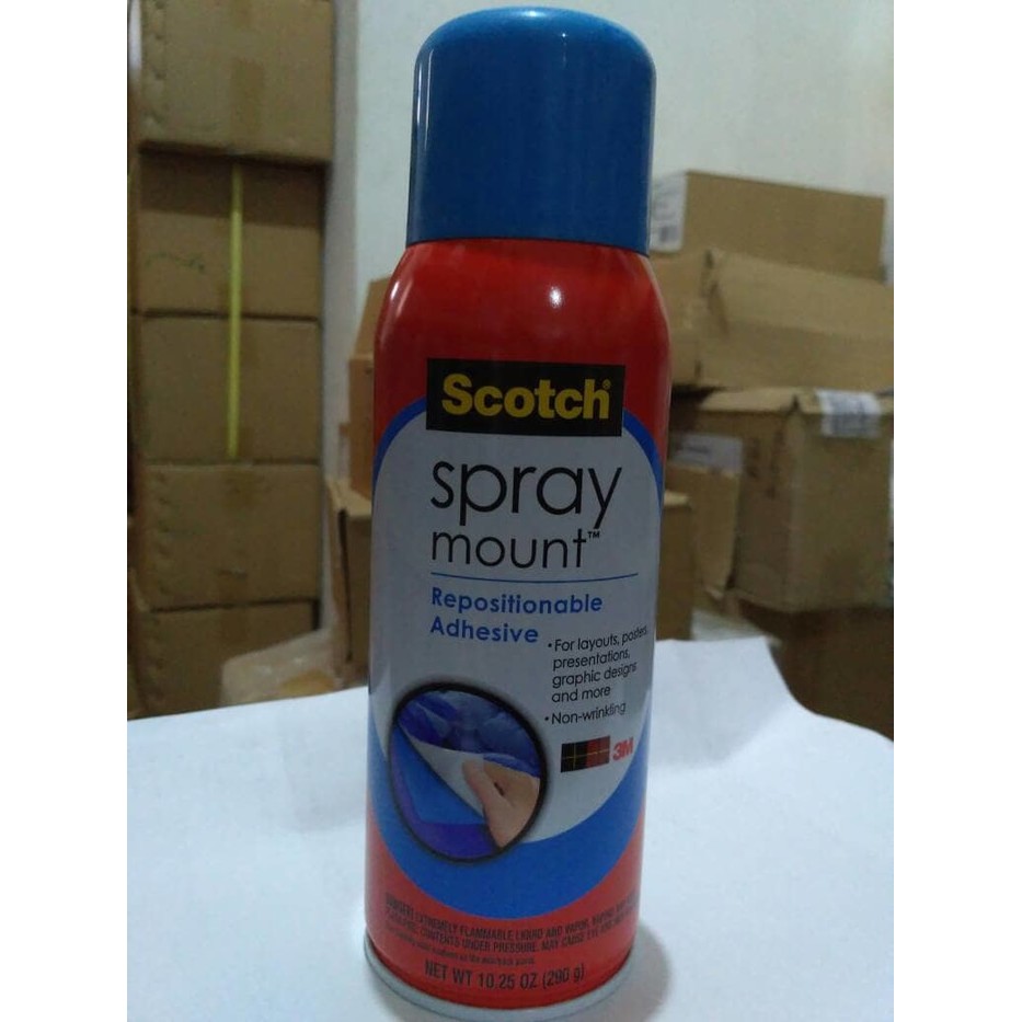 

3M spray mount / Lem semprot