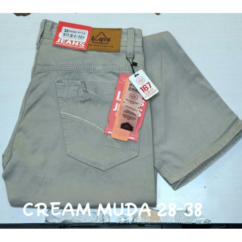 PROMO!! Celana panjang bahan kanvas pria /original standar reguler size 27-38