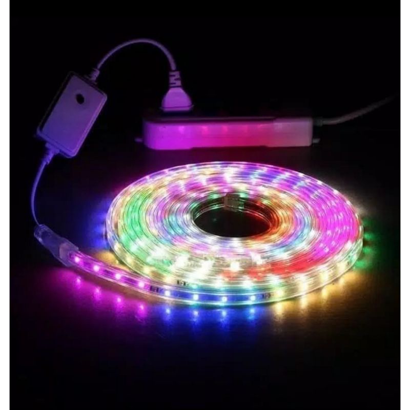 Lampu led selang warna war.ni 8M Lampu hias RGB