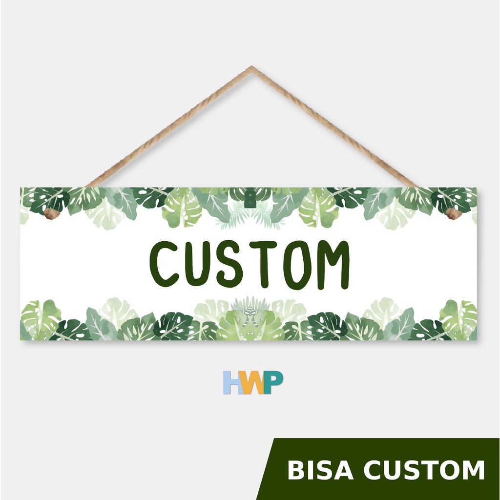 Hiasan Pintu Wall Decor Pajangan Rumah Baiti Jannati Custom Wall Decor PA4
