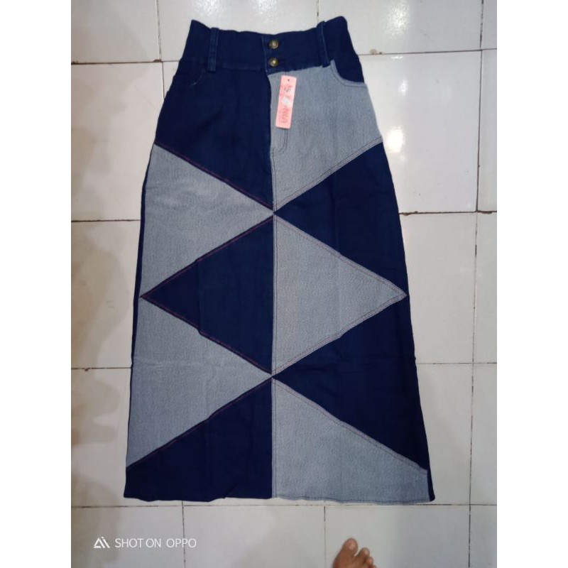 rok jeans sepan terbaru