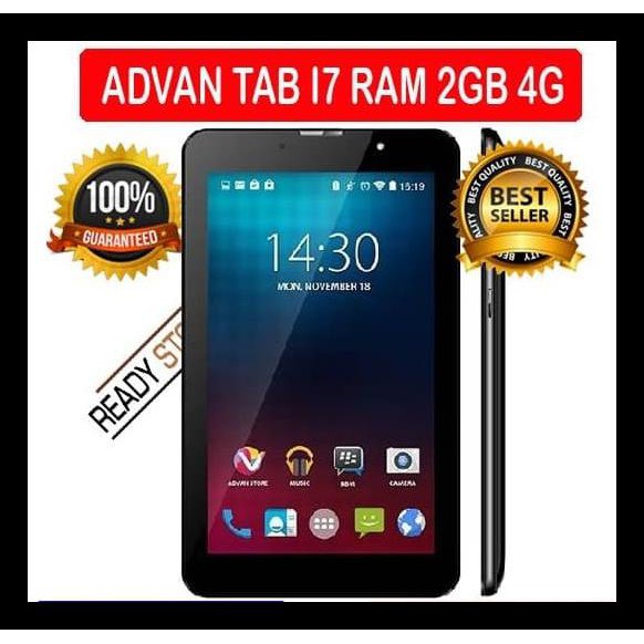 TABLET ADVAN 4G LTE RAM 2GB QUAD CORE GARANSI RESMI ADVAN 1 THN TERLENGKAP