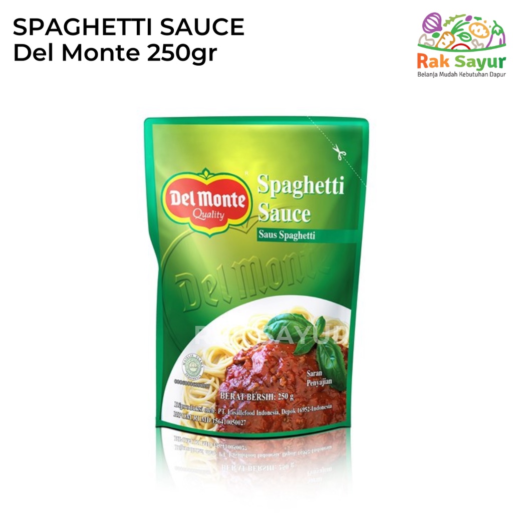 

Spaghetti Saus 250gr Saus Spageti Del Monte Rak Sayur Padang