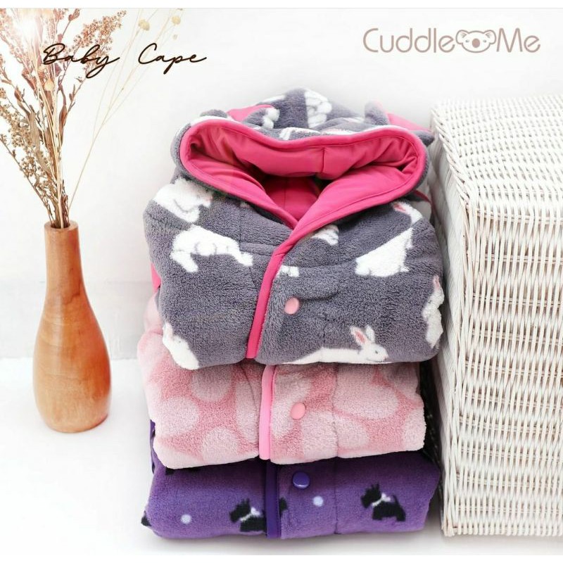 Cuddleme Baby Cape | Selimut Jaket Bayi | Cuddle Me Babycape | Blanket On the Go Carrier Gendongan