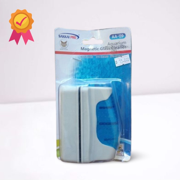 Magnet Pembersih Kaca Aquarium & Kolam Ikan Sakkai pro AA-09 Magnet Aquarium Kaca