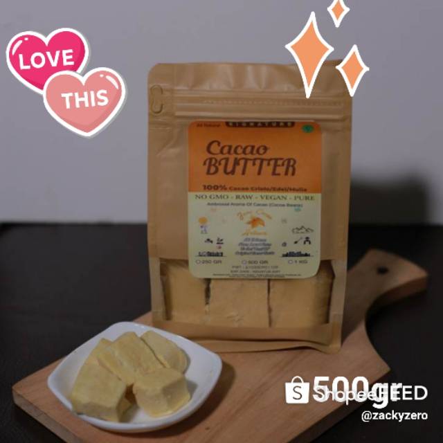 

Cacao Butter 500gr SIGNATURE