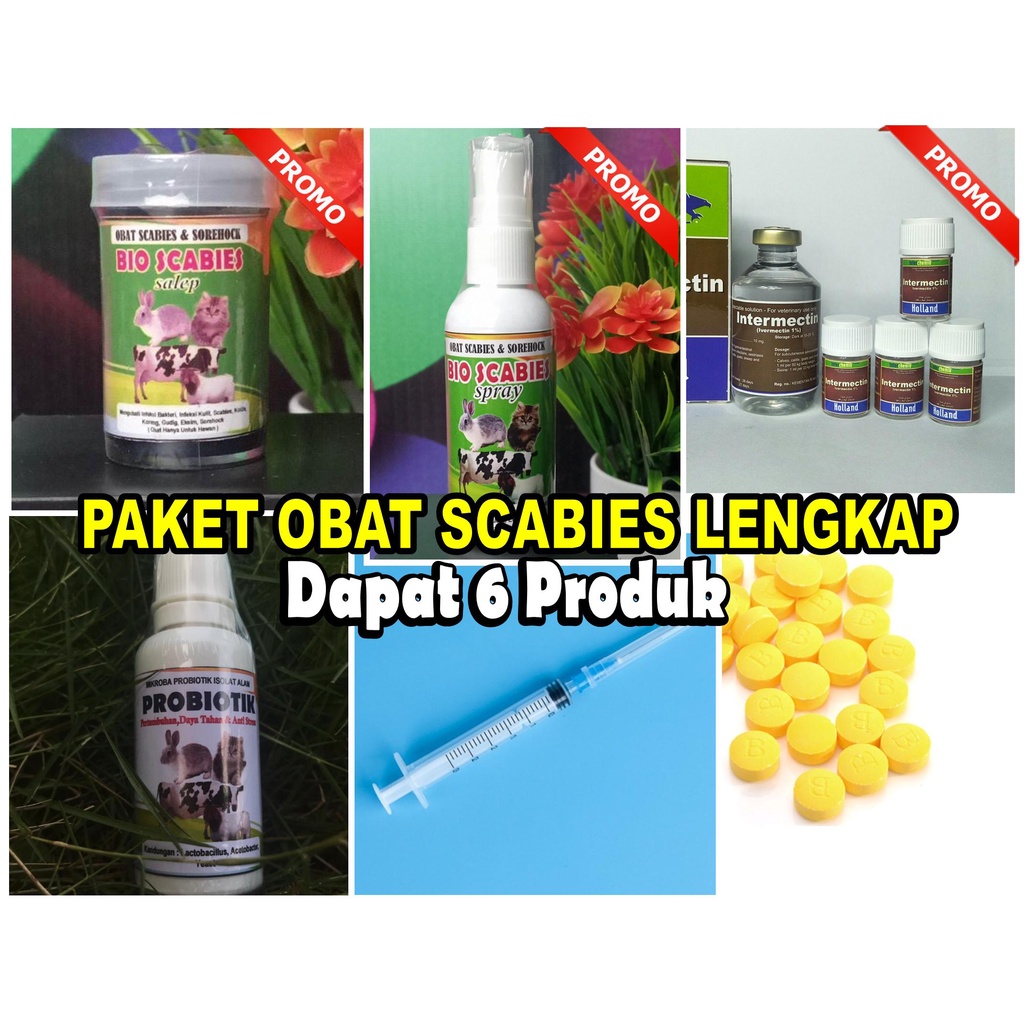 Paket A Obat Scabies Paling Lengkap, Obat Scabies Hewan Terbaik Terlengkap, Obat Scabies Obat Koreng