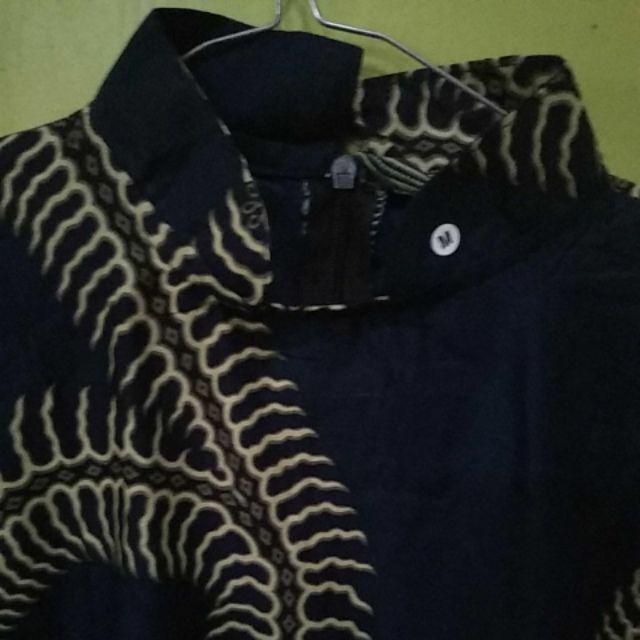 Bisa Cerai)m,l,xl,xxl,xxxl Couple Batik Tunik Modern Seragam Kerja Kantor Lengan Panjang Terlaris