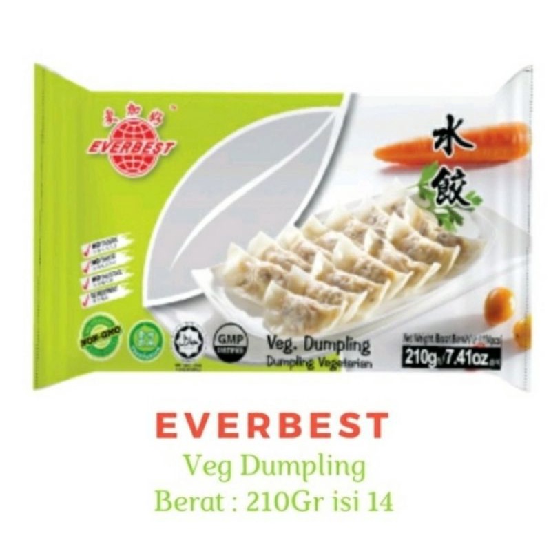 

Everbest Veg Dumpling Sayur 210Gr
