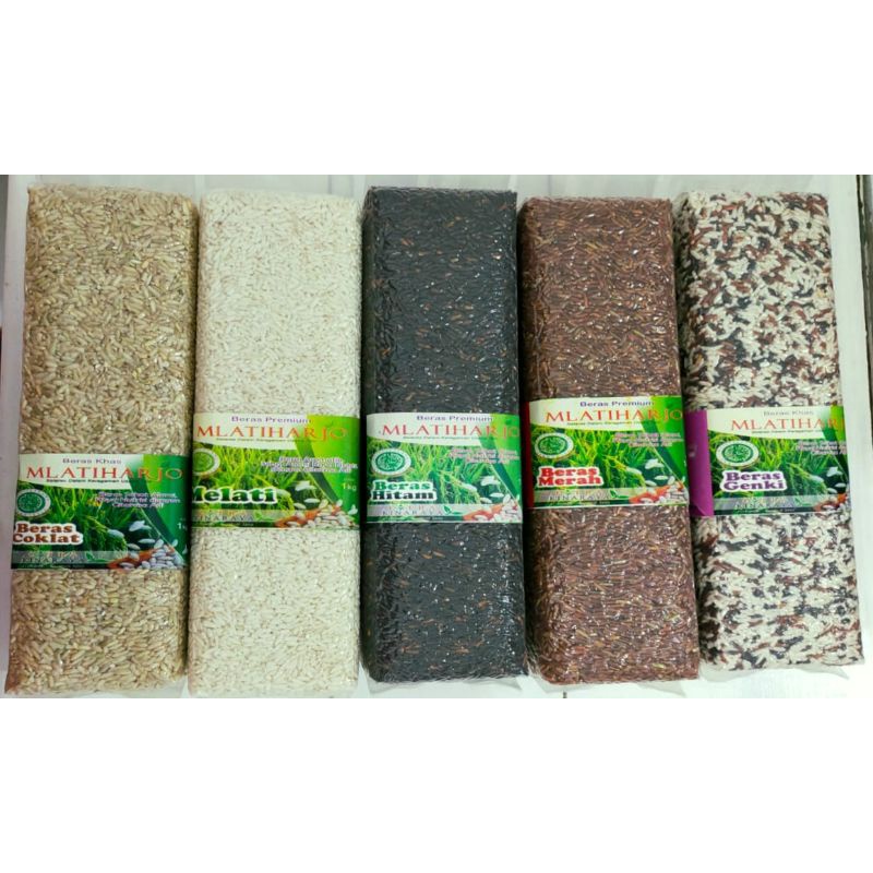 

Mlatiharjo - Beras Organik / Beras Coklat / Beras Putih / Beras Hitam / Beras Merah / Beras Genki