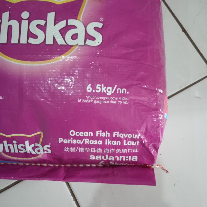 WHISKAS JUNIOR 6,5KG JUNIOR OCEANFISH 6.5 KG - JUNIOR OCEANFIS