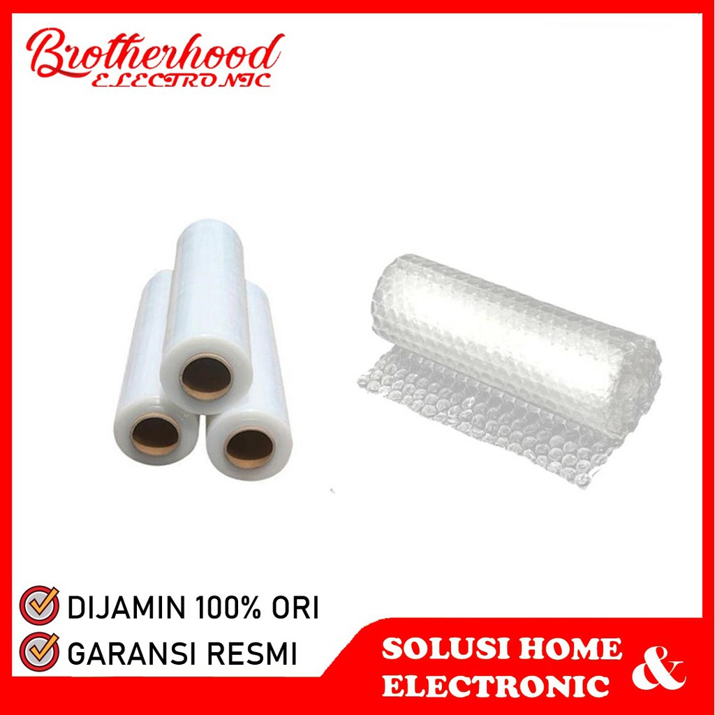 

(BISA COD) PACKING BUBBLE WRAP REGULER CARGO / PACKING WRAPING ANTI HUJAN GOJEK GRAB