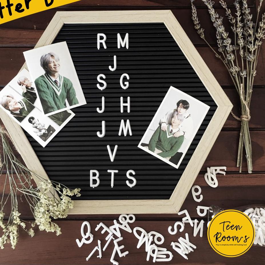 

Update! PAPAN NAMA / LETTER BOARD UNTUK DEKORASI NAMA BAYI TEEN ROOM ,.